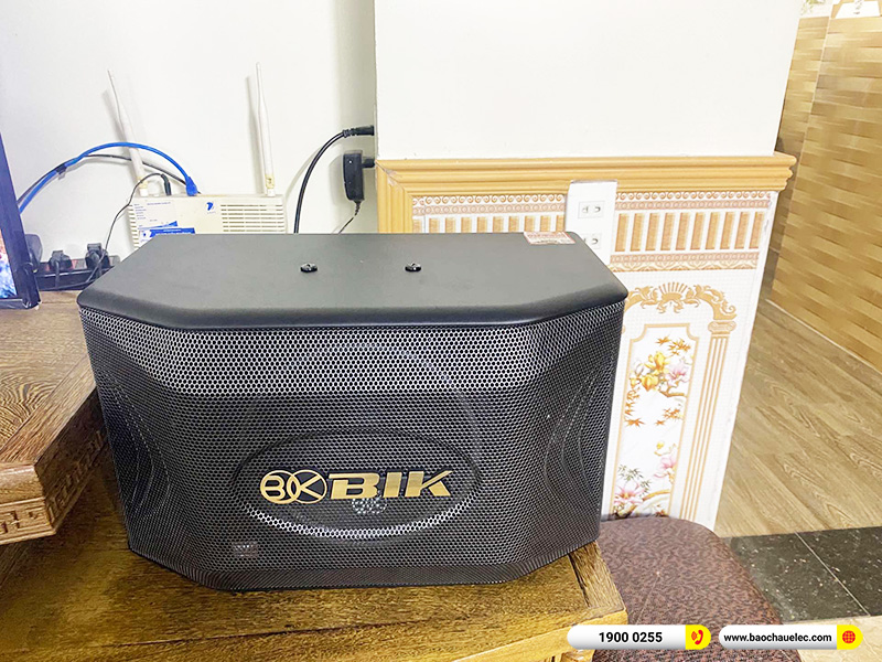 Lắp đặt dàn karaoke BIK 22tr cho anh Phong tại Hải Phòng (BIK BQ-S63, VM420A, BPR-5600, BJ-U100) 