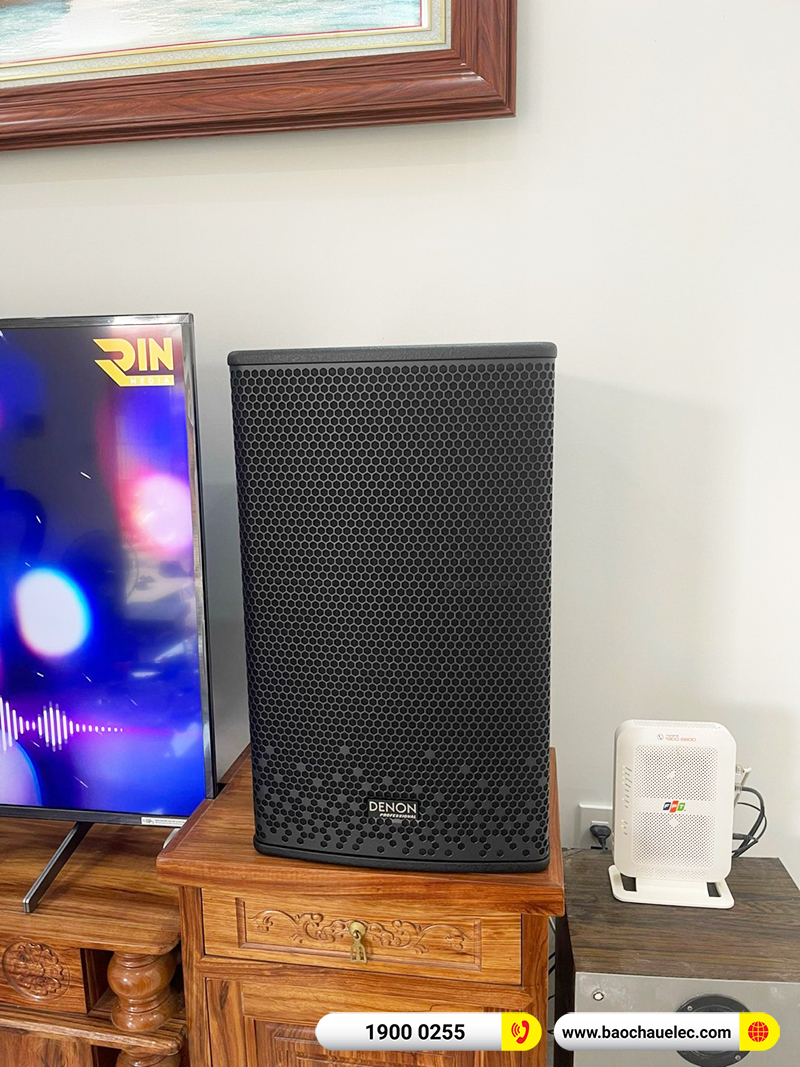 Lắp đặt dàn karaoke trị giá hơn 30 triệu cho anh Thắng tại Hải Phòng (Denon DP-R212, BIK VM620A, X5 Plus, SW512B, U900 Plus X) 