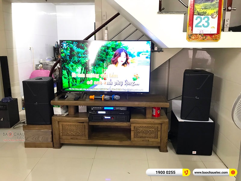 Lắp đặt dàn karaoke chú Quang tại Hải Phòng