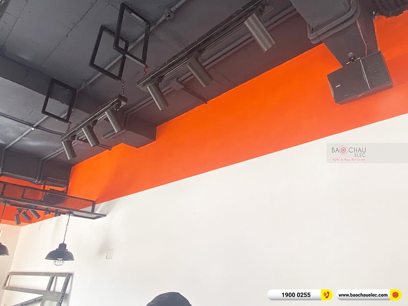 Lắp đặt hệ thống âm thanh quán cafe cho anh Phương tại Hải Phòng (BIK BJ-S355, BIK BJ-A88) 