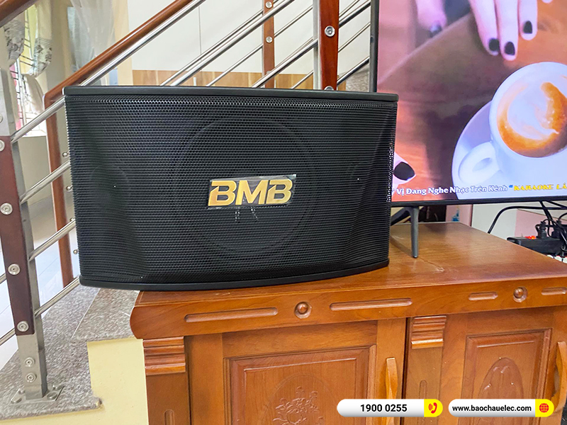 Lắp đặt dàn karaoke trị giá khoảng 40 triệu cho anh Biên tại Hải Phòng (BMB 510SE, APP MZ-66, BPR-8500, SW612, UGX12 Gold) 