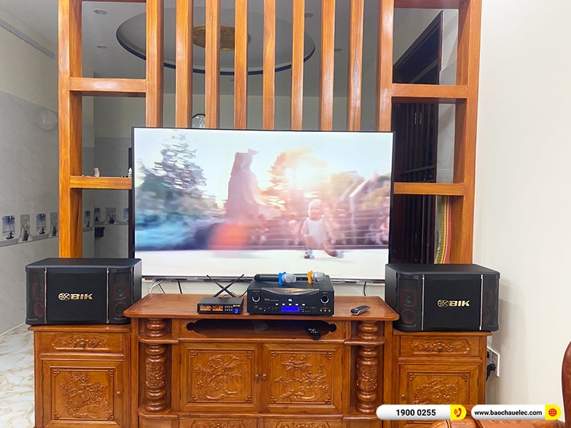 Lắp đặt dàn karaoke trị giá hơn 20 triệu cho anh Biên tại Hải Phòng