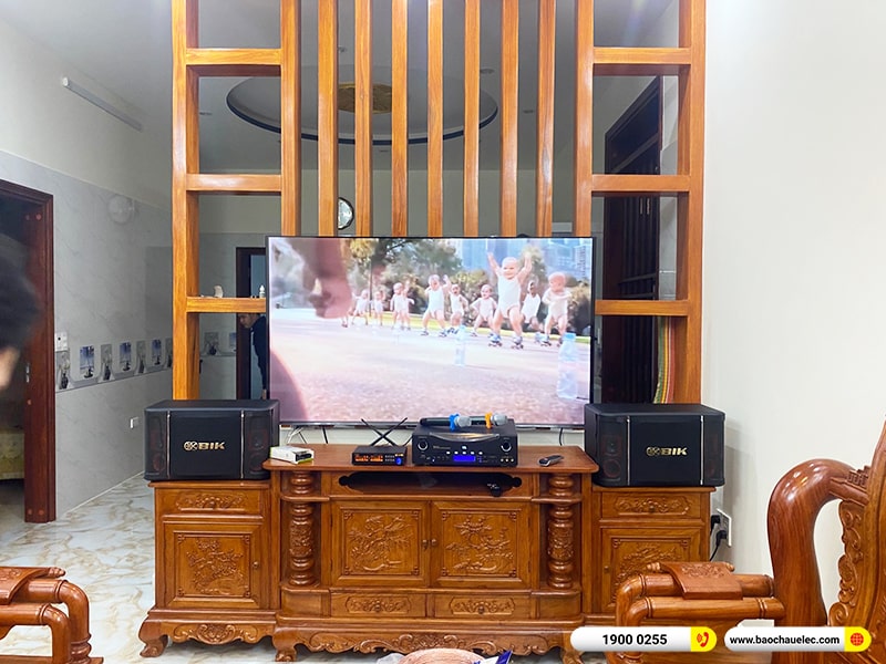 Lắp đặt dàn karaoke trị giá hơn 20 triệu cho anh Biên tại Hải Phòng (Bik BJ-S768, JBL RMA-330A, BIK BJ-U100) 
