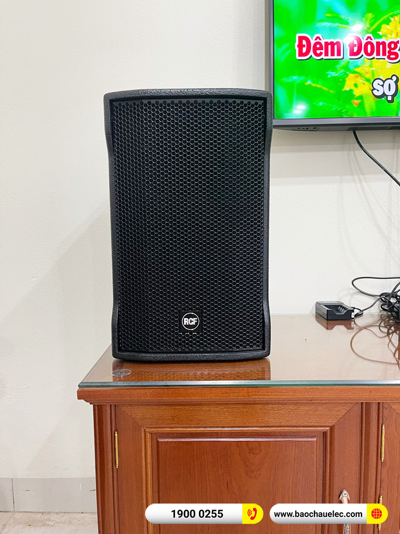Lắp đặt dàn karaoke trị giá khoảng 80 triệu cho anh Đăng tại Hà Nội (RCF CMAX 4110, Crown Xli2500, JBL KX180A, JBL VM300) 