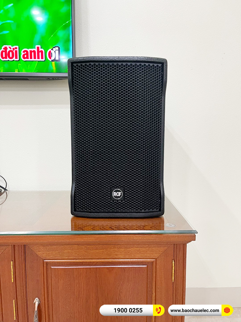 Lắp đặt dàn karaoke trị giá khoảng 80 triệu cho anh Đăng tại Hà Nội (RCF CMAX 4110, Crown Xli2500, JBL KX180A, JBL VM300) 