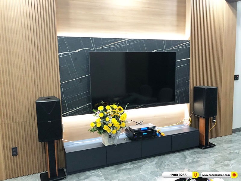 Lắp đặt dàn karaoke trị giá hơn 20 triệu cho anh Dương tại Hải Phòng