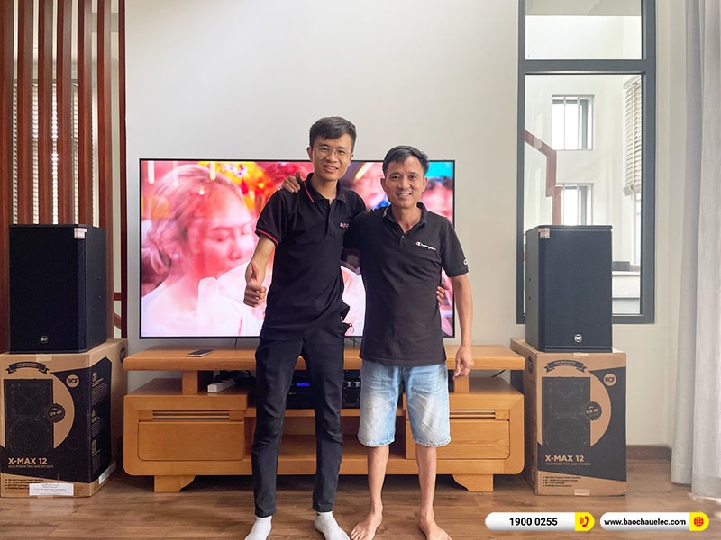 Lắp đặt dàn karaoke trị giá gần 60 triệu cho anh Thu tại Đồng Nai (RCF X-MAX 12, VM820A, KX180A, UGX12 Plus)