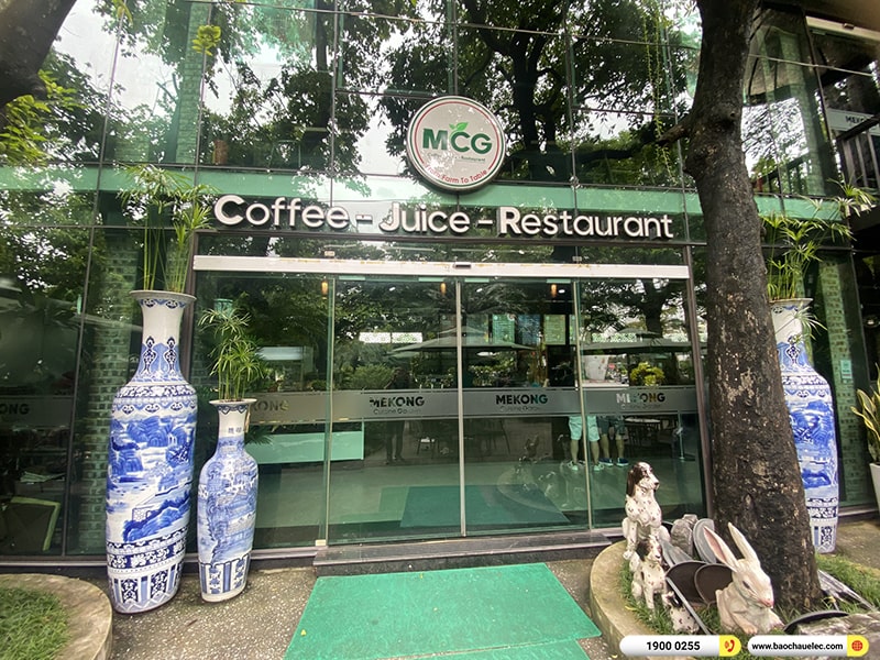 Lắp đặt hệ thống âm thanh quán pub Mekong Cuisine Garden tại Hải Phòng 