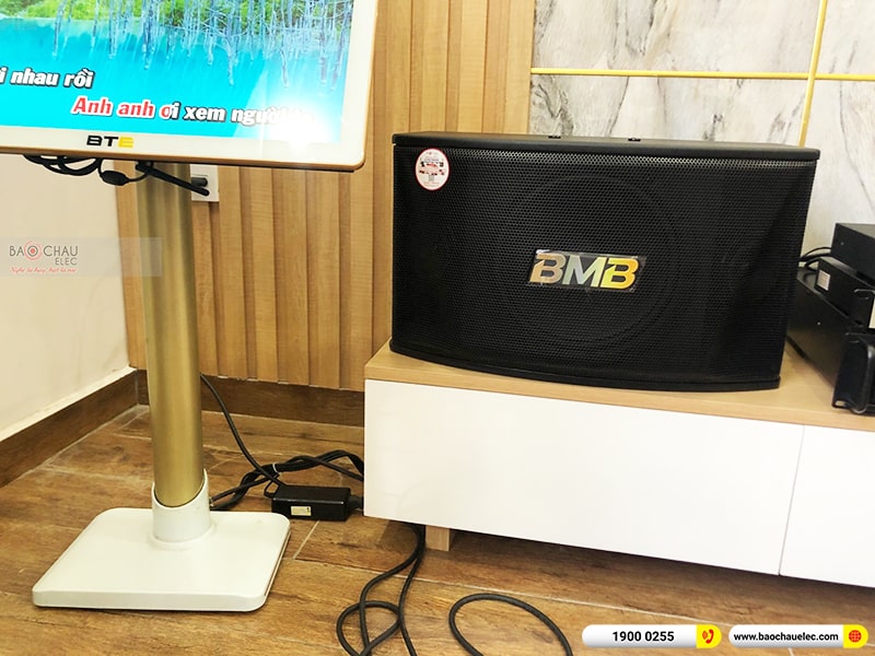 Lắp đặt dàn karaoke trị giá hơn 30 triệu cho anh Diện tại Hải Phòng (BMB CSN 510SE, VM620A, X6 Luxury, SW512C, BJ-U500) 