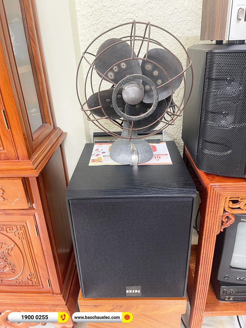 Lắp đặt dàn karaoke trị giá khoảng 40 triệu cho anh Tuấn tại Hải Phòng (BIK BS-999X, VM620A, BPR-8500, BJ-W25A, BJ-U500) 
