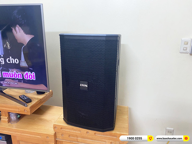 Lắp đặt dàn karaoke trị giá hơn 20 triệu cho anh Hạnh tại Hải Phòng (BIK BSP 412II, BKSound DP-4500, BJ-W35A)