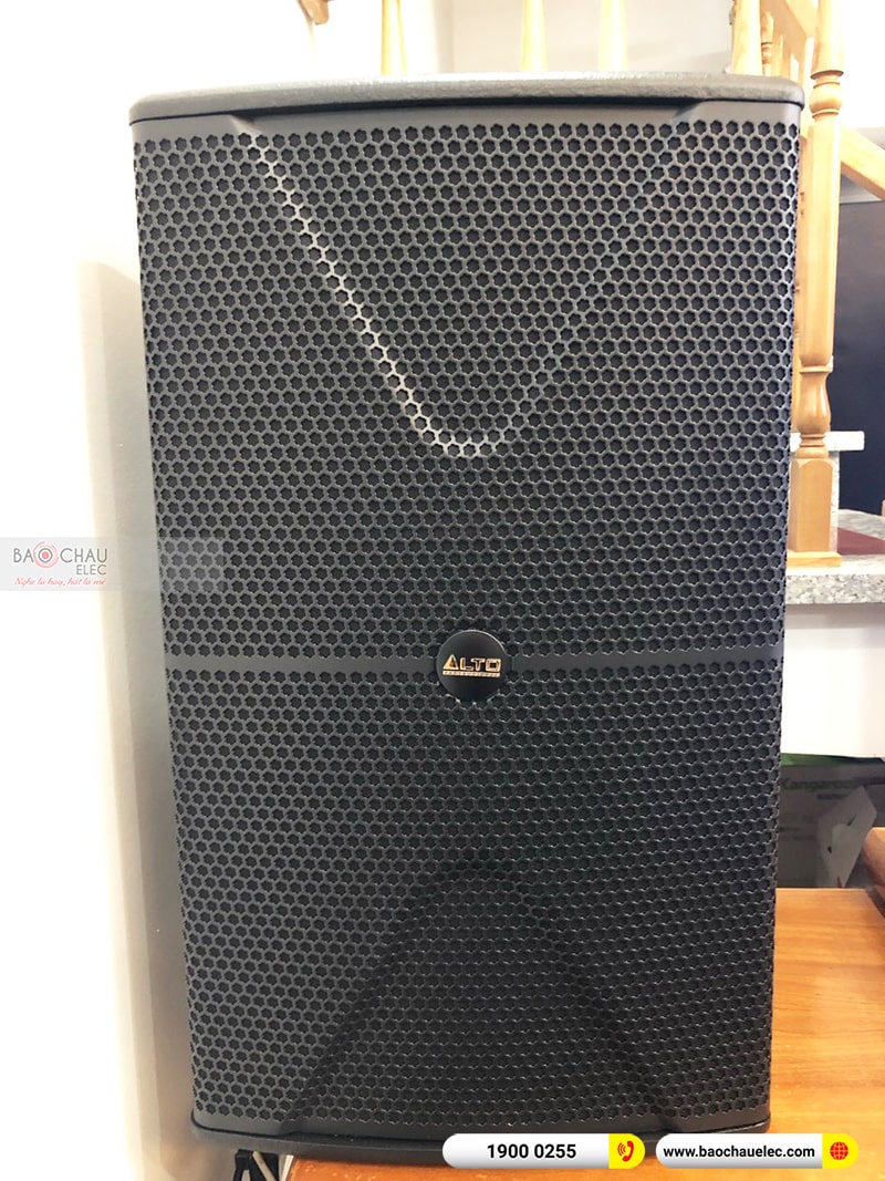 Lắp đặt d&agrave;n karaoke trị gi&aacute; gần 40 triệu cho anh Quyết tại Hải Ph&ograve;ng (Alto AT2000II, VM620A, X6 Luxury, SW612B, BIK BJ-U500)  