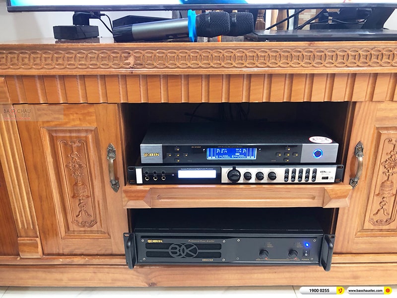 Lắp đặt d&agrave;n karaoke trị gi&aacute; gần 40 triệu cho anh Quyết tại Hải Ph&ograve;ng (Alto AT2000II, VM620A, X6 Luxury, SW612B, BIK BJ-U500)  