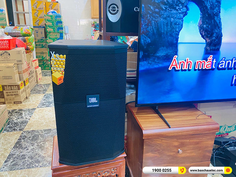 Lắp đặt dàn karaoke trị giá hơn 40 triệu cho chị Vân tại Hải Phòng (JBL XS12, VM620A, K9900II Luxury, BJ-W25AV, JBL VM300) 