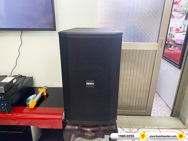 Lắp đặt dàn karaoke trị giá hơn 40 triệu cho chú Phẳng tại Hải Phòng (BIK BSP 412II, VM620A, BPR-8500, BIK BJ-W30, BCE UGX12) 