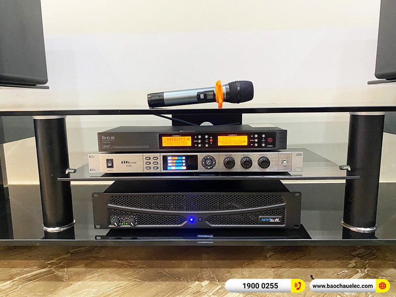 Lắp đặt dàn karaoke trị giá hơn 20 triệu cho anh Hoàng tại Hải Phòng (JBL Pasion 10, APP MZ-46, BKSound KX6, U900 Plus Ver 2) 