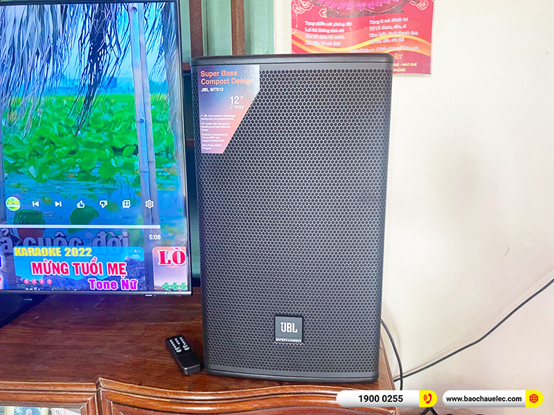 Lắp đặt dàn karaoke trị giá gần 50 triệu cho anh Thuận tại Hải Phòng (JBL MTS12, VM620A, KP600, SW612B, UGX12 Gold) 