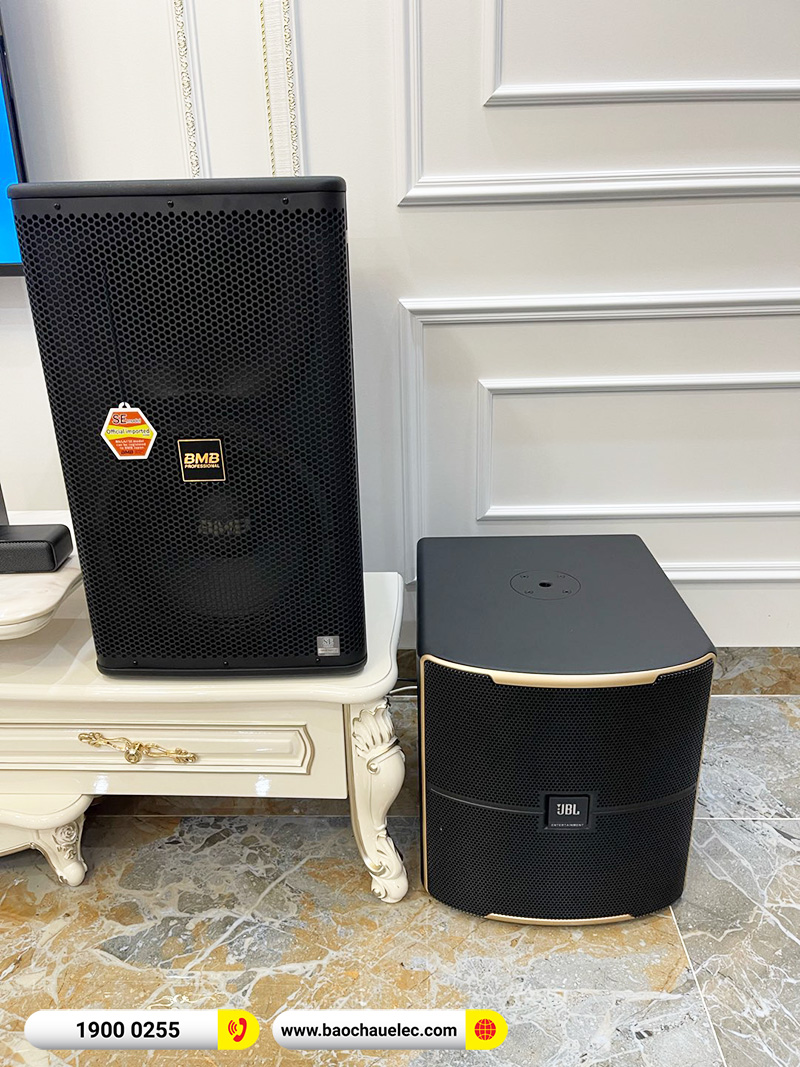 Lắp đặt dàn karaoke trị giá gần 60 triệu cho chú Tuấn tại Hải Phòng (BMB CSS 1212SE, VM620A, X5 Plus, Pasion 12SP, U900 Plus X) 