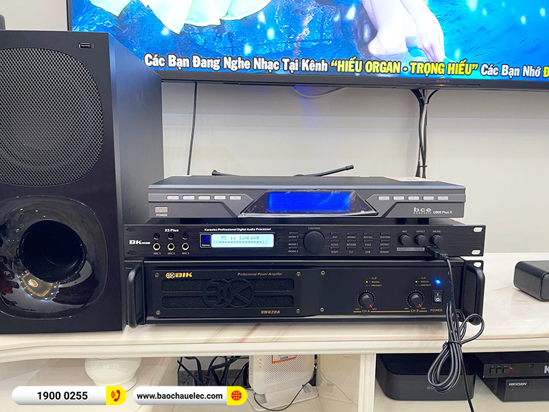 Lắp đặt dàn karaoke trị giá gần 60 triệu cho chú Tuấn tại Hải Phòng (BMB CSS 1212SE, VM620A, X5 Plus, Pasion 12SP, U900 Plus X) 