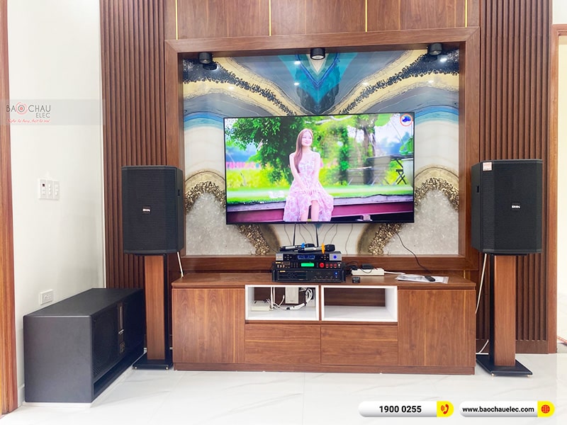 Lắp đặt dàn karaoke trị giá hơn 50 triệu cho anh Chung tại Hải Phòng 