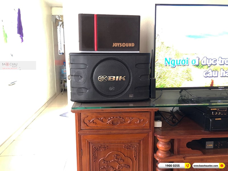 Lắp đặt dàn karaoke trị giá hơn 20 triệu cho anh Hạnh tại Hải Phòng (BIK BJ-S668, BIK VM420A, BIK BPR-5600, BIK BJ-U500)