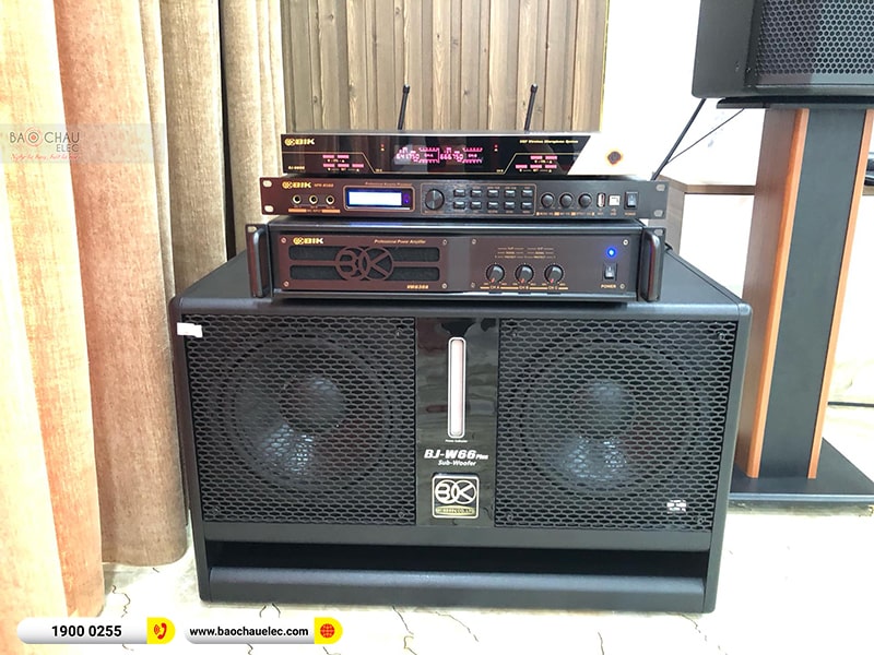 Lắp đặt dàn karaoke trị giá gần 50 triệu cho anh Xuân tại Hải Phòng (BIK BSP 412II, VM630A, BPR-5600, BJ-W66 Plus, BIK BJ-U600) 