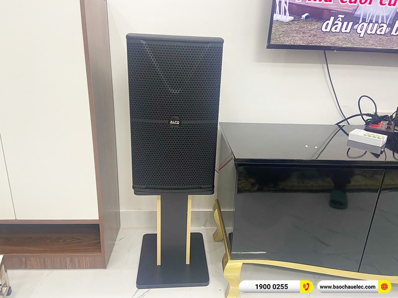 Lắp đặt dàn karaoke trị giá hơn 20 triệu cho chị Hoa tại Hải Phòng (Alto AT1000II, VM620A, DSP-9000 Plus, U900 Plus X) 