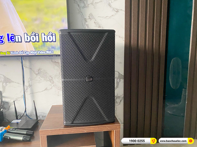 Lắp đặt dàn karaoke trị giá khoảng 30 triệu cho chị Minh tại Hải Phòng (Alto AT1000II, VM420A, X5 Plus, SW312, BJ-U100) 