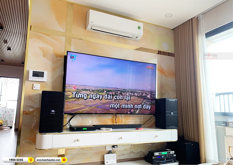 Lắp đặt dàn karaoke trị giá khoảng 70 triệu cho anh Chiến tại Hưng Yên