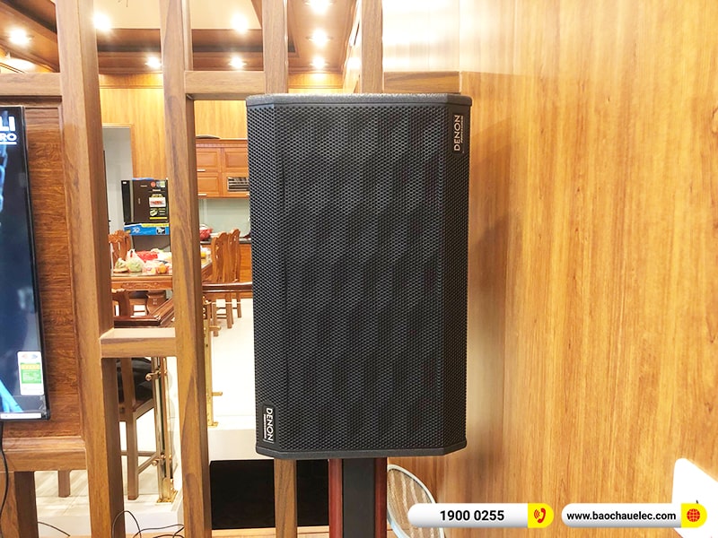Lắp đặt dàn karaoke trị giá hơn 40 triệu cho anh Mẫn tại Hưng Yên (Denon DP-R312, VM620A, X6 Luxury, SW612C, UGX12 Plus) 