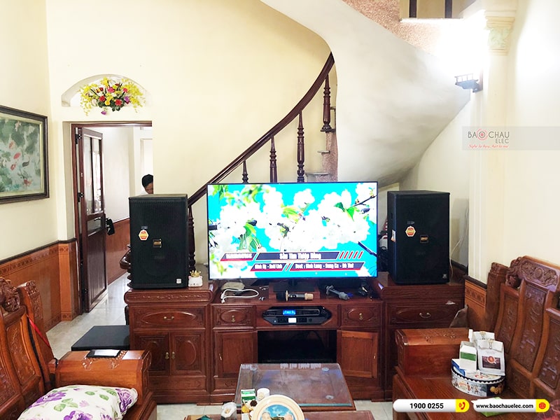 Lắp đặt dàn karaoke trị giá hơn 80 triệu cho anh Thắng tại Hưng Yên (BMB CSS 1212SE, BMB DAD 950, BMB KSP-50, JBL A120P, BMB WB-5000)