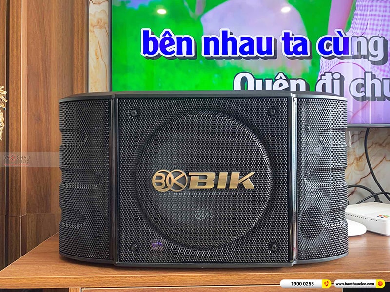 Lắp đặt dàn karaoke trị giá hơn 20 triệu cho anh Tú tại Hưng Yên (BIK BS-998X, BKSound DKA 6500, SW512-B)