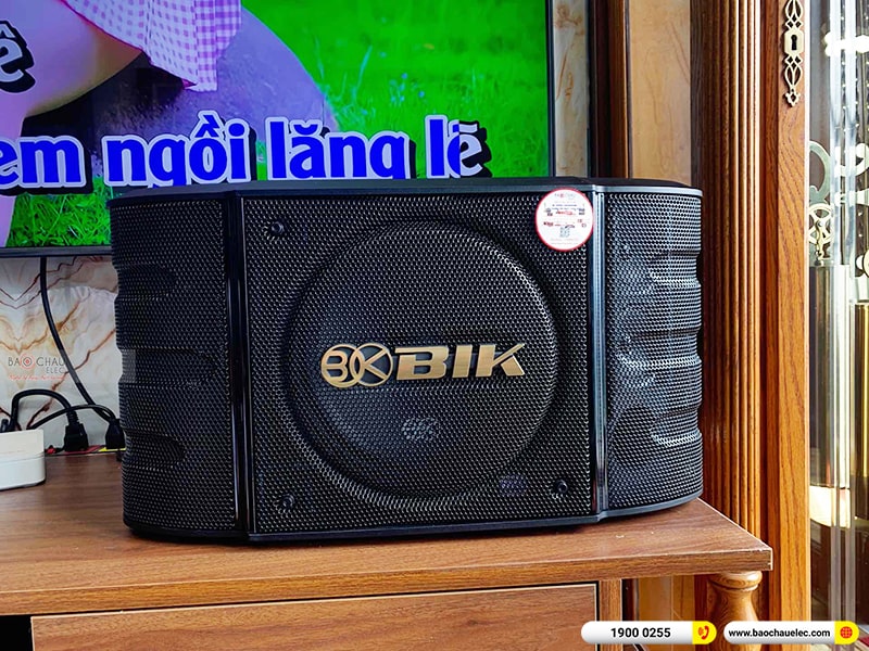 Lắp đặt dàn karaoke trị giá hơn 20 triệu cho anh Tú tại Hưng Yên (BIK BS-998X, BKSound DKA 6500, SW512-B)