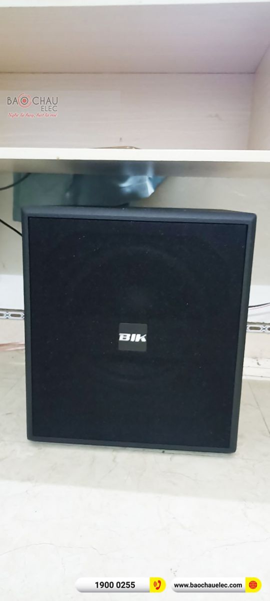 Lắp đặt dàn karaoke trị giá hơn 50 triệu cho anh Tú tại Lạng Sơn (BIK KSP-8012, VM630A, BPR-8500, BIK BJ-W35, BIK BJ-U600) 