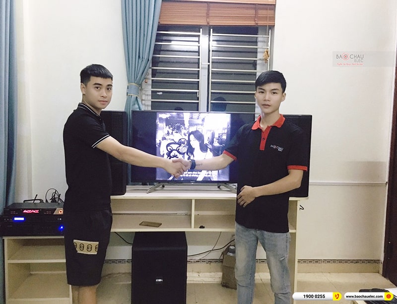 Lắp đặt dàn karaoke trị giá hơn 50 triệu cho anh Tú tại Lạng Sơn