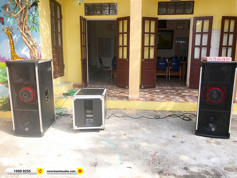 Lắp đặt dàn âm thanh hội trường cho UBND thị trấn Liễu Đề - Nam Định
