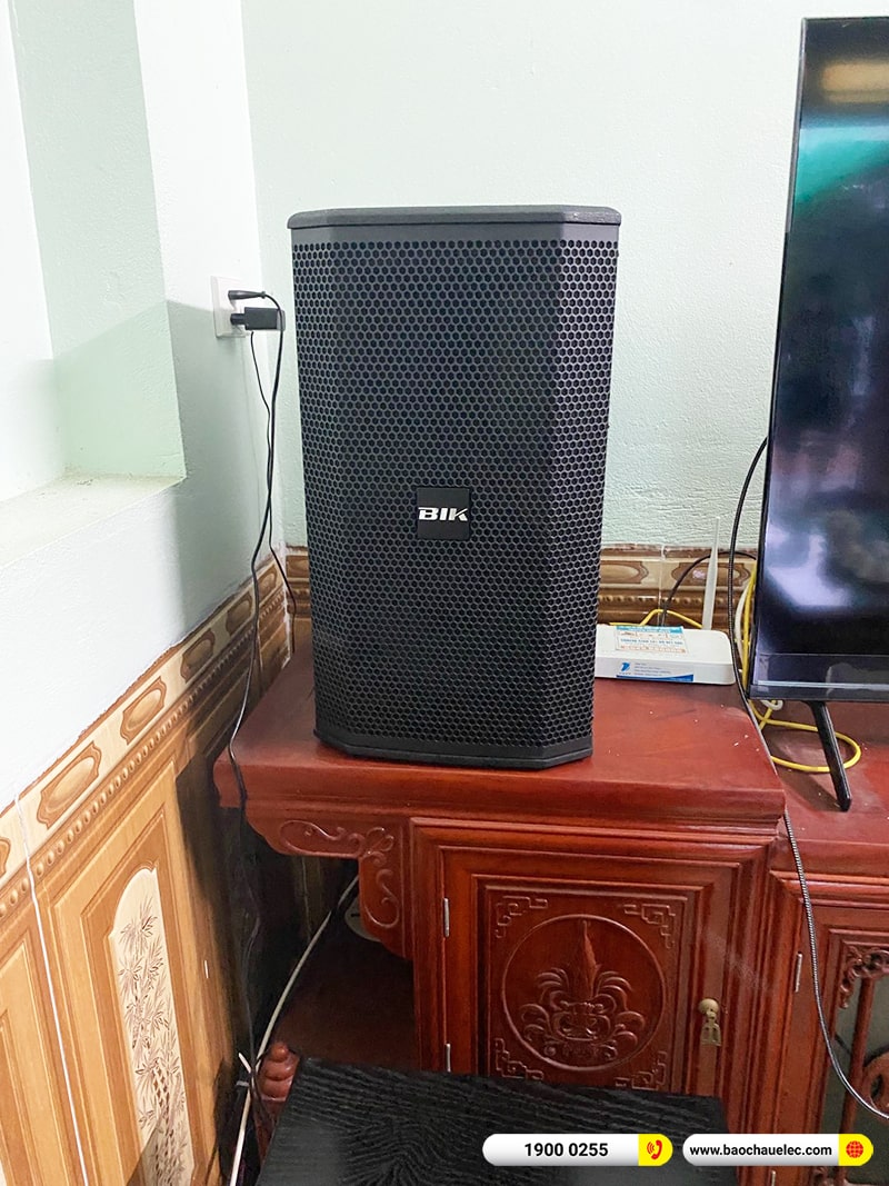 Lắp đặt dàn karaoke trị giá gần 30 triệu cho anh Biền tại Nam Định (BIK BSP 410II, BKSound DKA 6500, BKSound SW612B) 