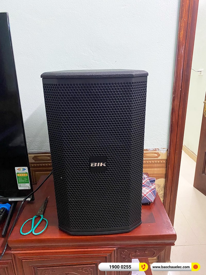 Lắp đặt dàn karaoke trị giá gần 30 triệu cho anh Biền tại Nam Định (BIK BSP 410II, BKSound DKA 6500, BKSound SW612B) 