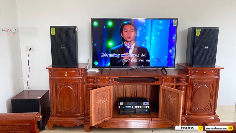Lắp đặt d&agrave;n karaoke trị gi&aacute; hơn 30 triệu cho anh Đ&ocirc;ng tại Nam Định (Domus DP6120, VM620A, X6 Luxury, SW612-C, BIK BJ-U500)  