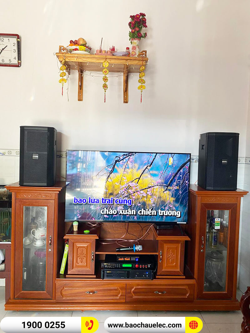 Lắp đặt dàn karaoke trị giá gần 30 triệu đồng cho anh Thà ở Đồng Nai (BIK BSP 410II, BIK VM 420A, BIK BPR-5600, BIK BJ-U100)