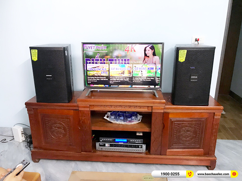 Lắp đặt dàn karaoke trị giá hơn 19tr cho anh Trường tại Nam Định (Domus DP6100 Max, BKSound DP3600 New, U900 Plus X) 