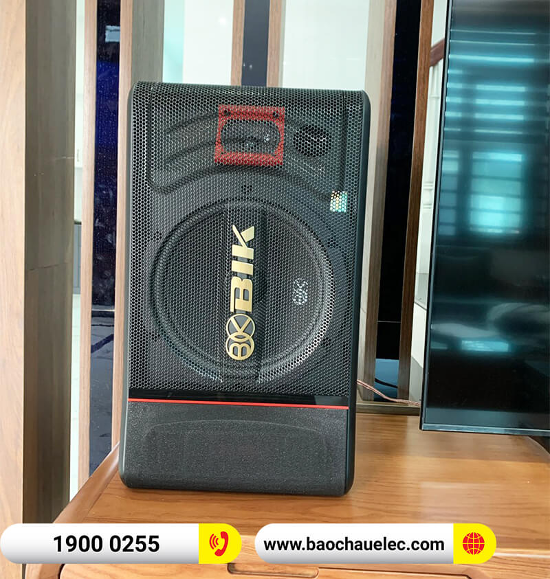 Lắp đặt dàn karaoke trị giá gần 25 triệu cho chị Hằng ở Nghệ An (BIK BJ S886II, BIK VM 620A, BKSound X5 Plus, BKSound SW312B)