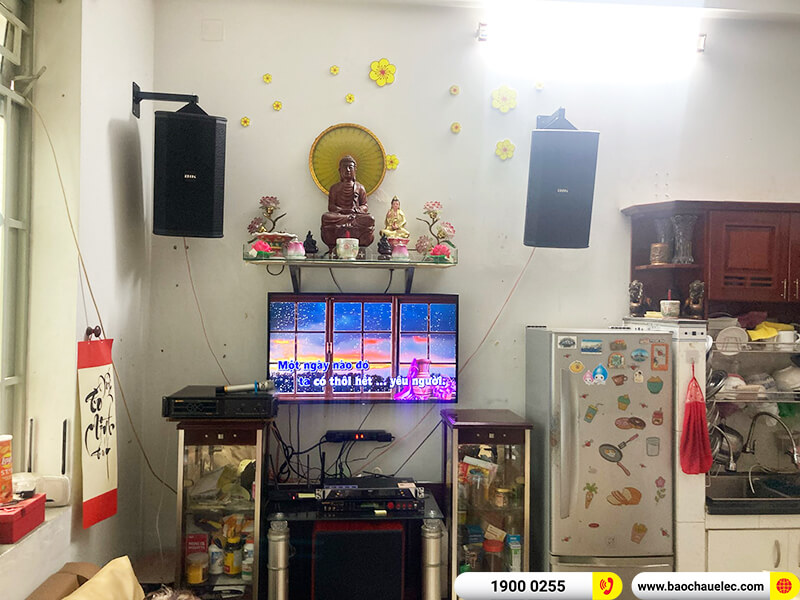 Lắp đặt dàn karaoke trị giá hơn 30 triệu đồng cho chú Long ở TPHCM (BIK BSP 410II, BIK VM 420A, BIK BPR-5600, BKSound SW512-C)