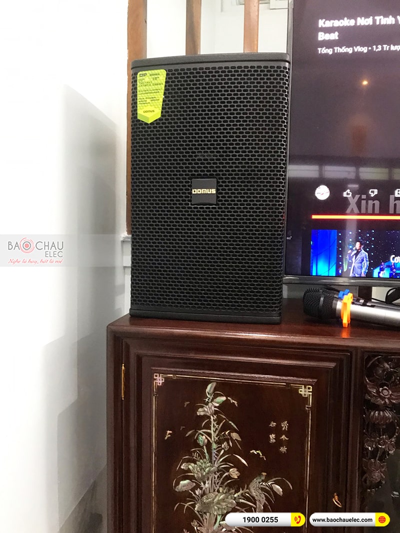 Lắp đặt dàn karaoke trị giá hơn 20 triệu cho anh Cao tại Nam Định