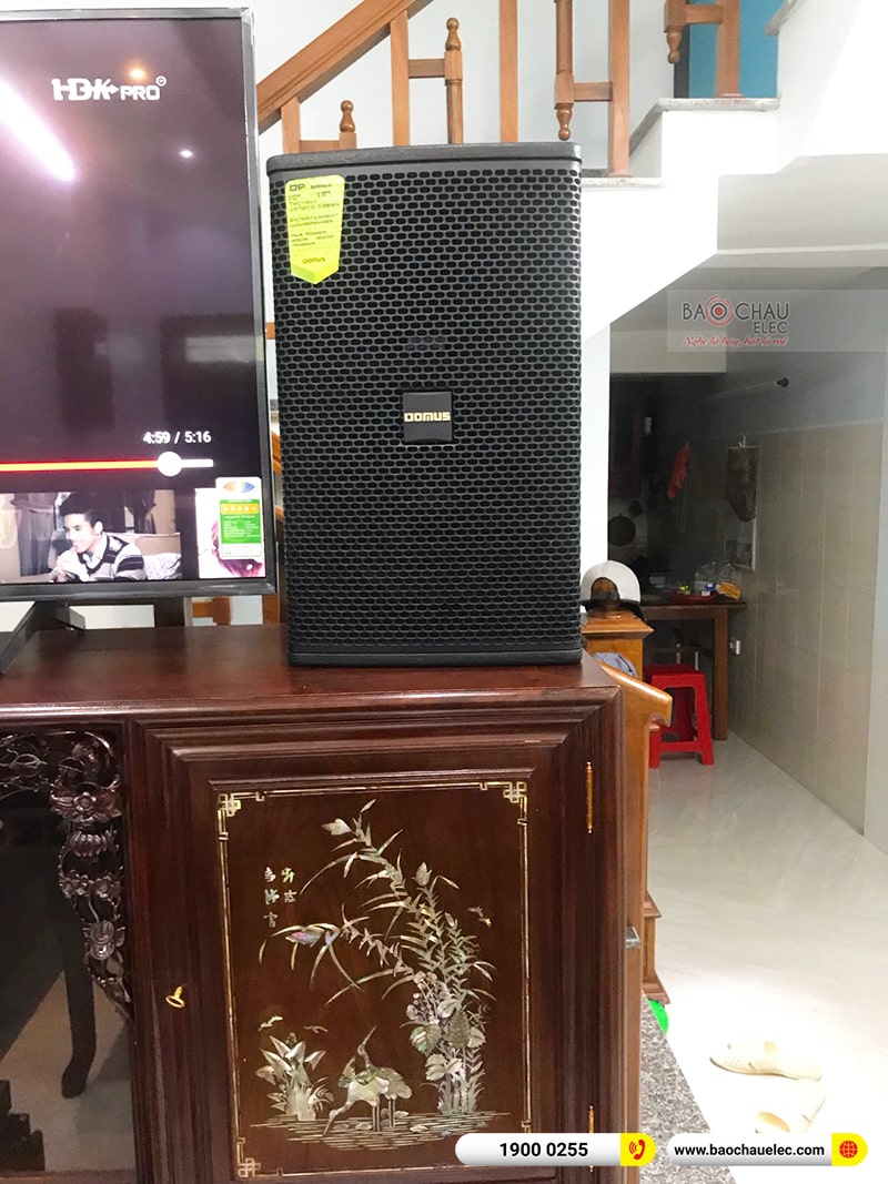 Lắp đặt dàn karaoke trị giá hơn 20 triệu cho anh Cao tại Nam Định