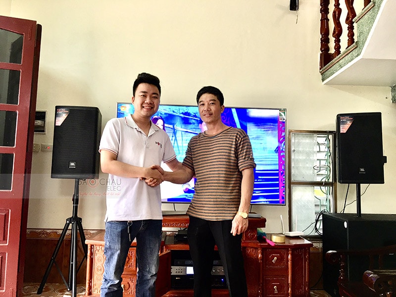 Dàn karaoke gia đình anh Dũng ở Nam Định h5