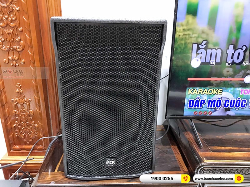 Lắp đặt dàn karaoke gia đình anh Túy tại Nam Định (RCF CMAX 4112, RCF IPS2700, KX108A, RCF 702-AS II, VM200) 