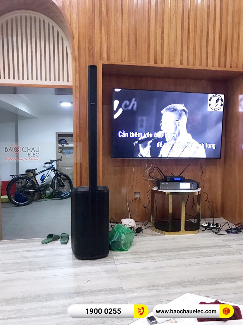 Lắp đặt dàn karaoke, loa Bose di động cho anh Dũng tại Nam Định 