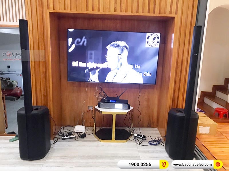 Lắp đặt dàn karaoke, loa Bose di động cho anh Dũng tại Nam Định