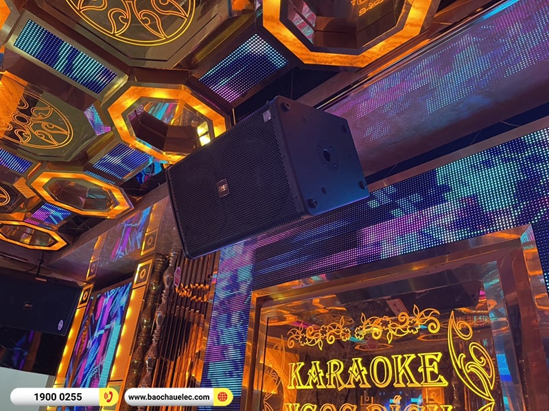 Lắp đặt 4 phòng hát VIP quán karaoke kinh doanh Ngọc Bích tại Nam Định 